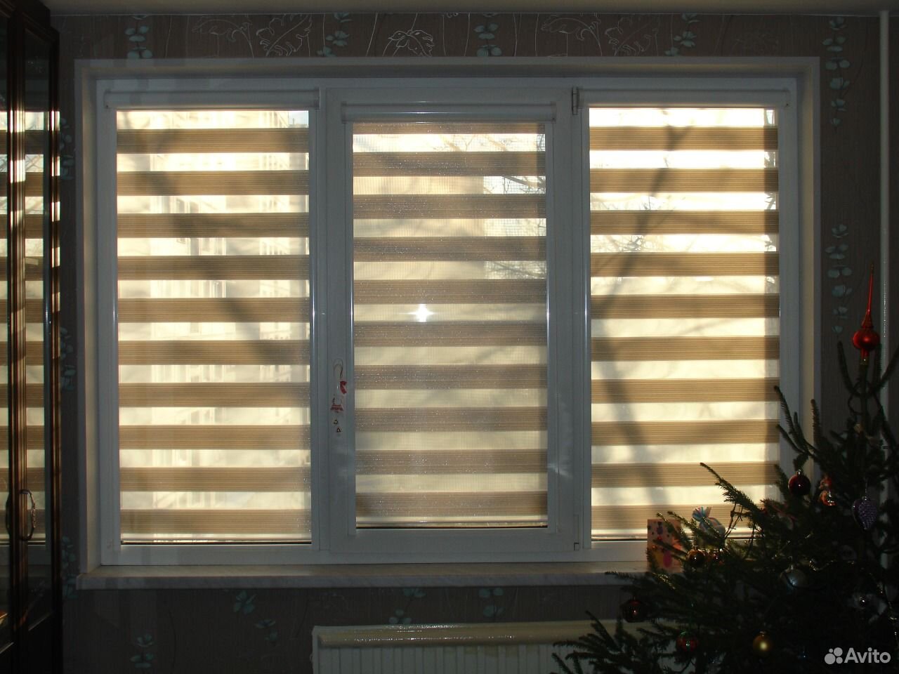 Роман Николаевич (88123892869): Рулонные шторы UNI-2 Зебра Дакота бежевый