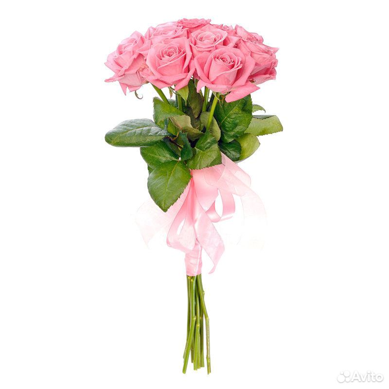 15 нежно розовых роз купить на Зозу.ру - фотография № 1