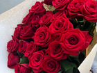 Роза крупная, букет роз 60см,70см объявление продам