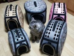 Складная сумка переноска для животных кошек собак