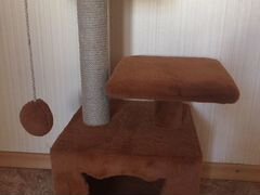Когтеточка-домик для кошки
