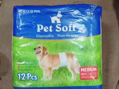 Пояс для кобелей Pet Soft male pet diaper размер M