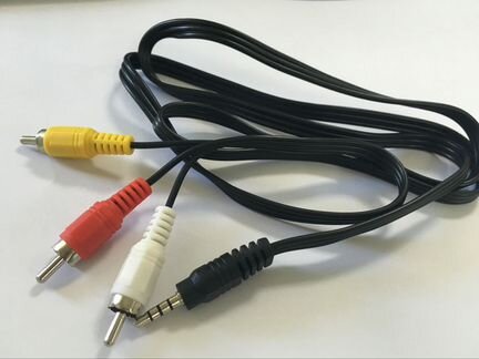 Аудио-видео кабель 3.5 Jack, 1 метр