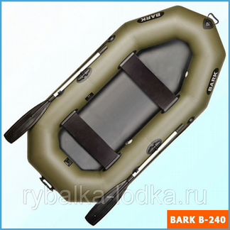 Надувная лодка bark B-240 - двухместная надувная л