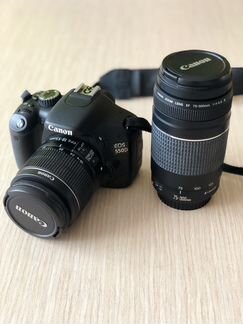 Canon EOS 550D kit (с 2-мя объективами), 18 мп, эк