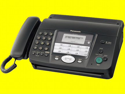 Факс Panasonic KX-FT904, с IP-телефоном, авторезчи