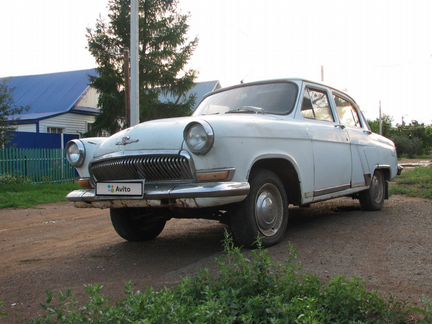 ГАЗ 21 Волга 2.4 МТ, 1965, седан, битый