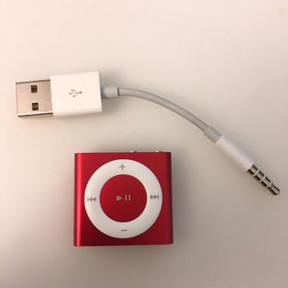 iPod shuffle red