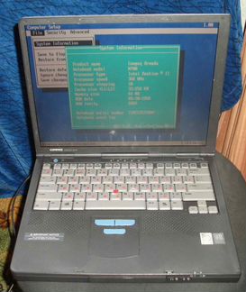 Ноутбук с операционкой XP