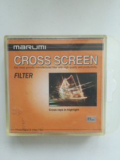 Marumi cross screen фильтр 77 мм