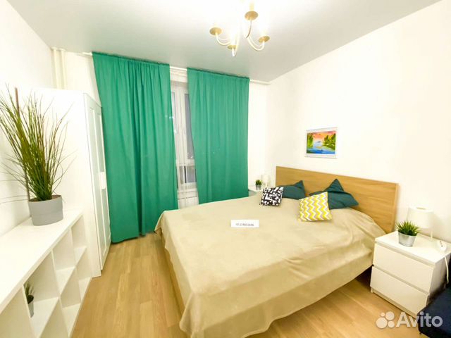 

Квартира-студия, 25 м², 2 кровати