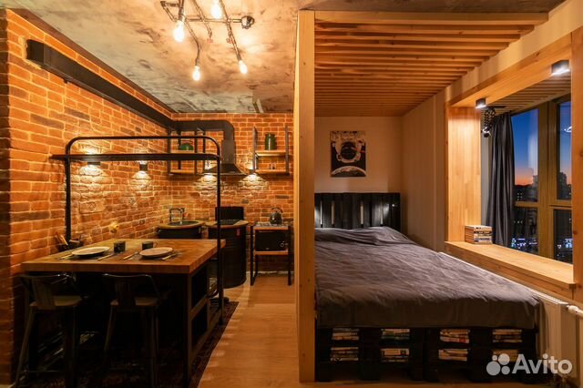 

Квартира-студия, 25 м², 1 кровать