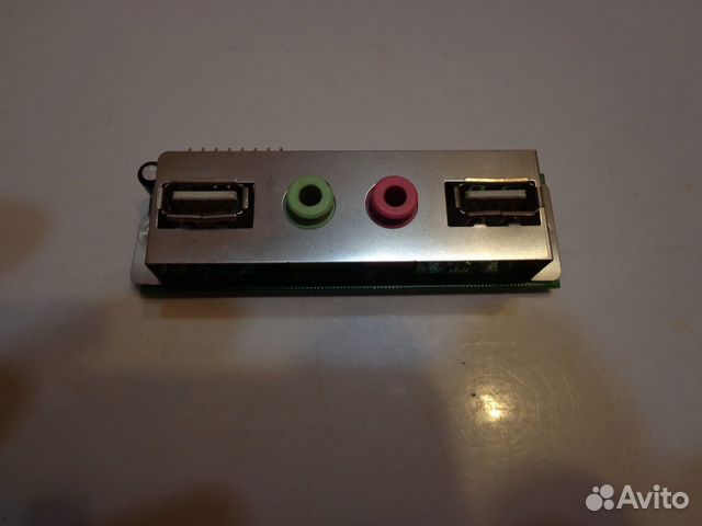 Планка и разъемы usb audio на переднюю панель пк