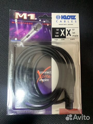 Klotz msfm1-0200 Микрофонный кабель XLR-XLR