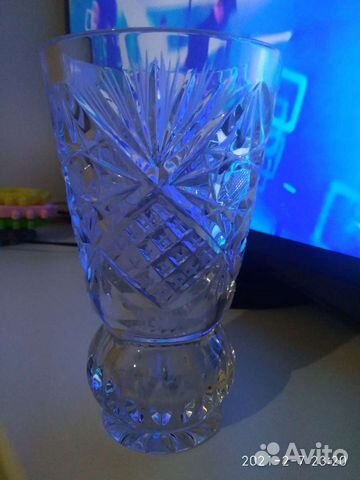 Хрустальная ваза