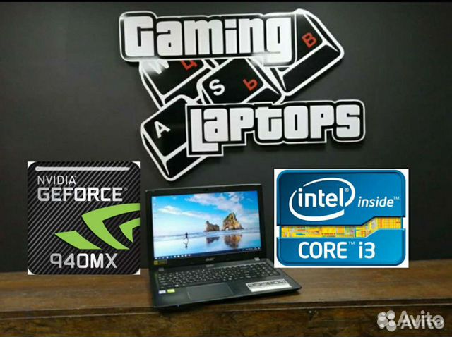 Мощный ноутбук для учебы и игр i3/gf940mx/8GB/SSD+