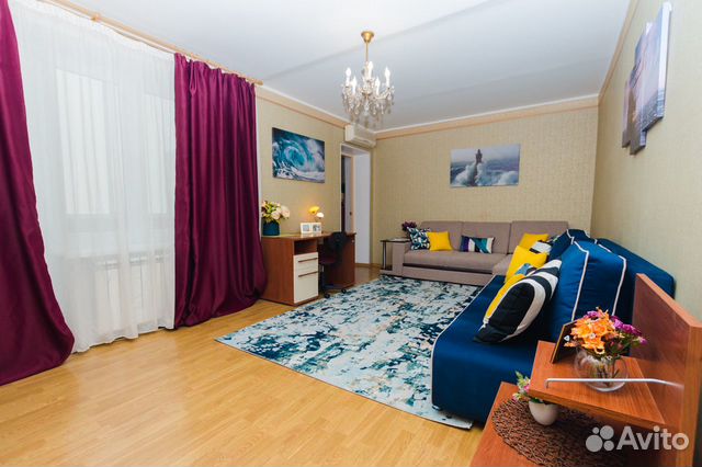 

2-к. квартира, 54 м², 3 кровати