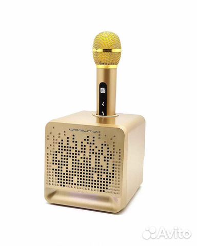 Караоке система Orbita OT-ERM08 10 Вт gold Новые