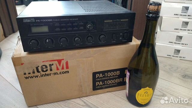 Inter-M усилитель с радио 35Вт