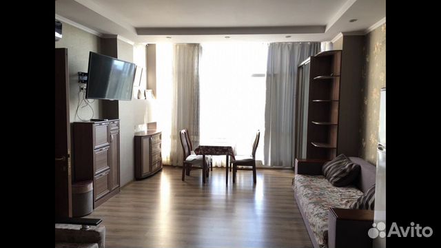 

Квартира-студия, 45 м², 3 кровати