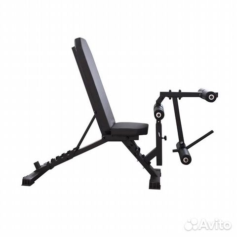 Скамья для жима 500 кг с кёрлом для прокачки ног