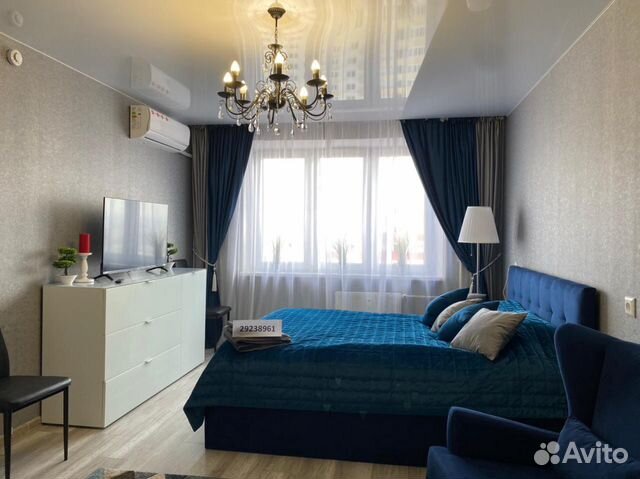 

1-к. квартира, 39 м², 1 кровать