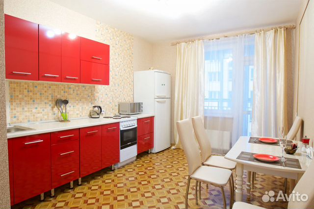 

1-к. квартира, 45 м², 2 кровати