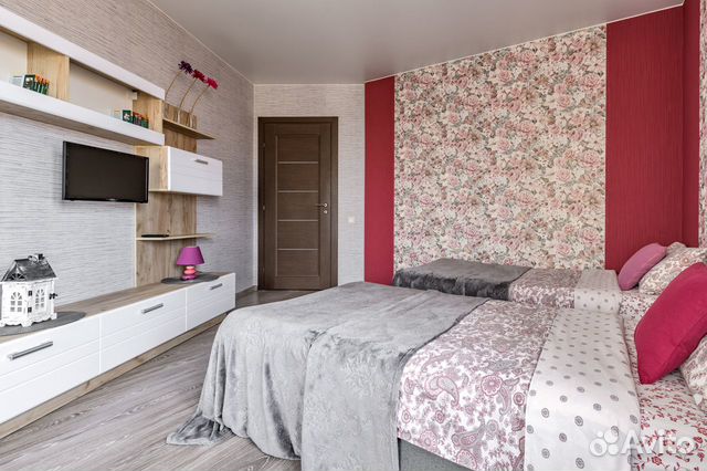 

1-к. квартира, 33 м², 3 кровати