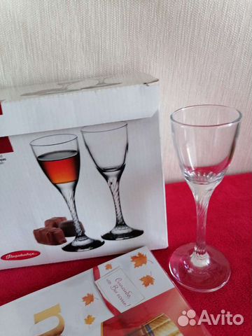 Бокалы новые