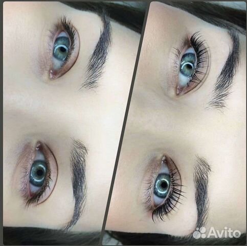 Ламинирование +botox ресниц