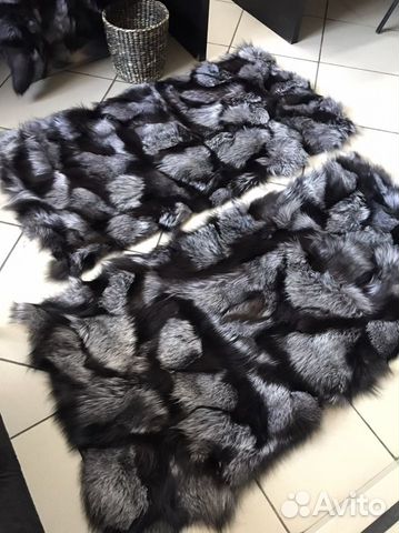 Полотна из меха лисы