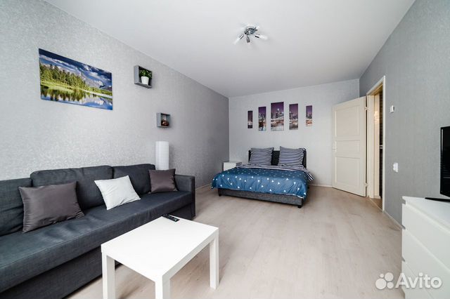 

1-к. квартира, 38 м², 2 кровати