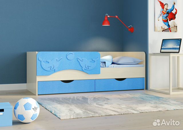 Детская кровать Дельфин 2