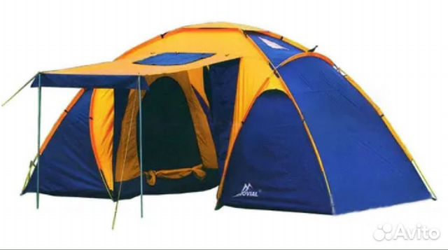 Палатка 4х месная 450х220хh200