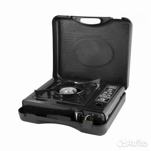 Плита туристическая с кейсом новая