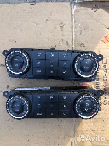 Блок управление климатом Mercedes ml w164 gl w164