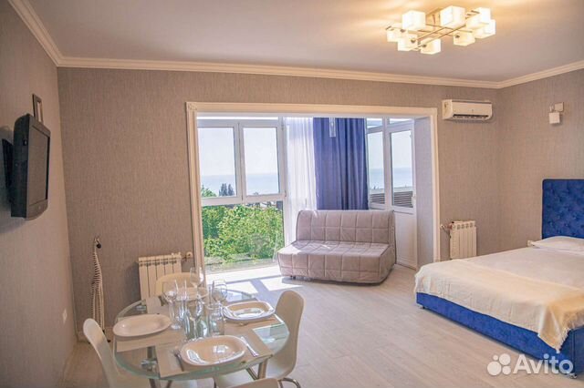 

1-к. квартира, 45 м², 2 кровати