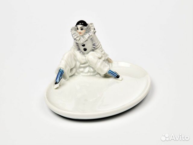 Пьеретта пепельница визитница Rosenthal 1923 год