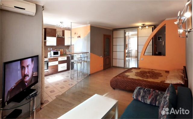 

Квартира-студия, 50 м², 3 кровати