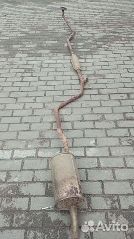 Глушитель выхлоп renault logan 2