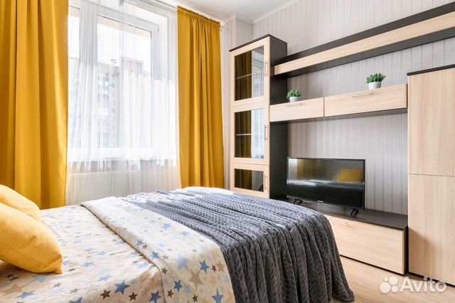 

1-к. квартира, 40 м², 2 кровати