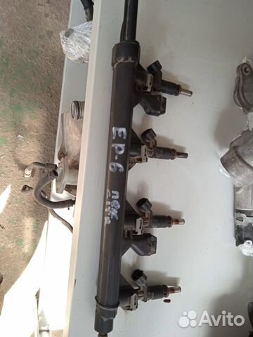 Топливная рейка форсунки Пежо, Ситроен V7575646