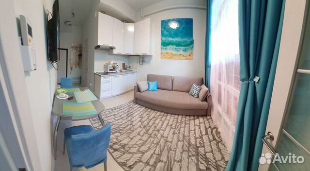 

1-к. квартира, 30 м², 2 кровати
