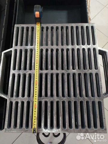 Решётка - гриль чугунная 500 х 500