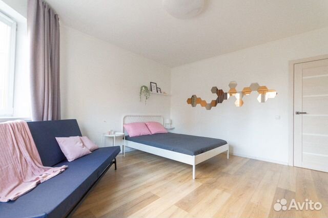 

1-к. квартира, 40 м², 2 кровати