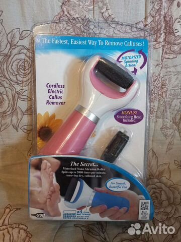 Роликовая пилка для ног PedEgg Power