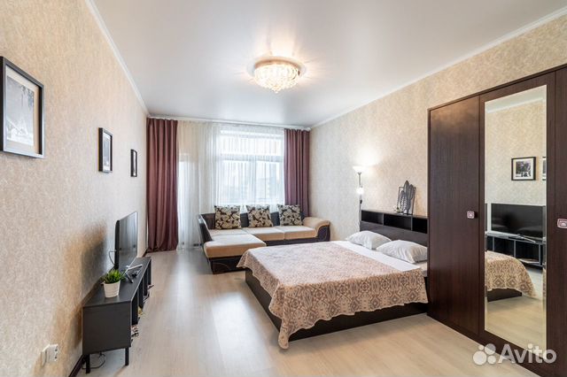 

1-к. квартира, 50 м², 3 кровати