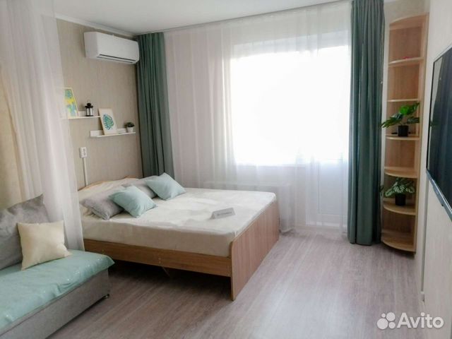 

Квартира-студия, 28 м², 2 кровати