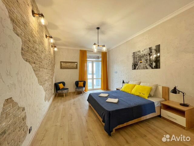 

1-к. квартира, 50 м², 2 кровати