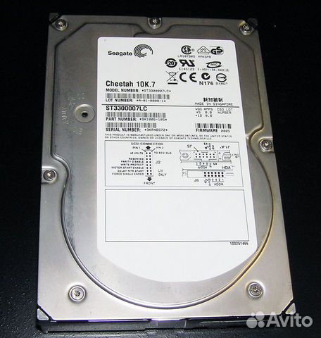 Жесткий диск scsi Seagate 300Gb